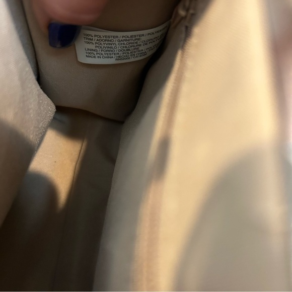 Liz Claiborne Faux Snakeskin & Satin Look Purse Chain and Faux Snakeskin Strap - Picture 15 of 16